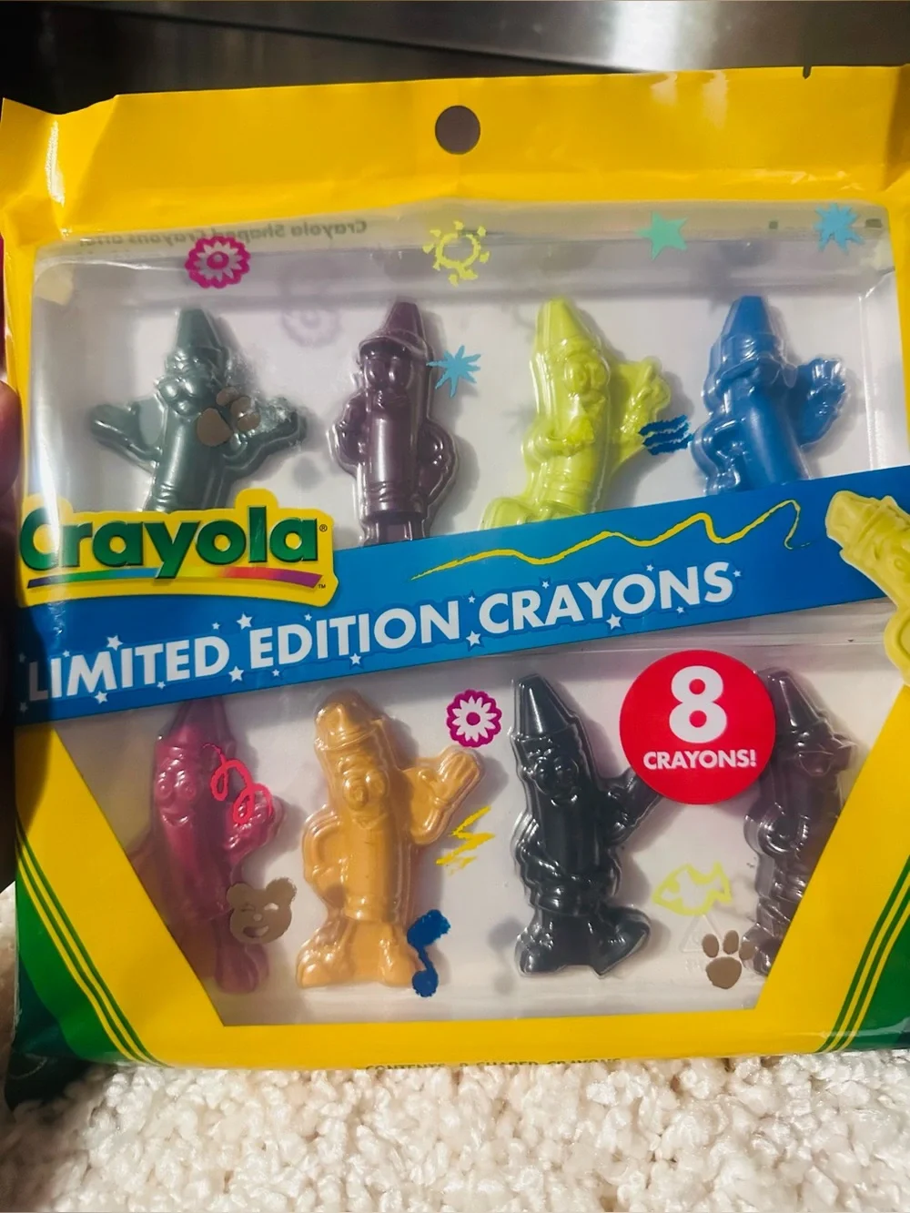 Crayola Limited Edition Kids Shaped Crayons - Multicolor